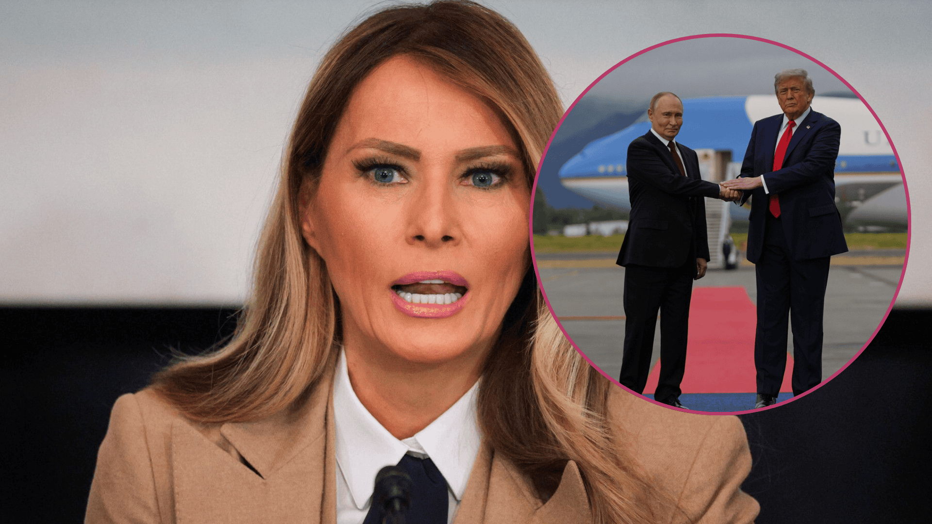 Malania Trump, Władimir Putin, Donald Trump