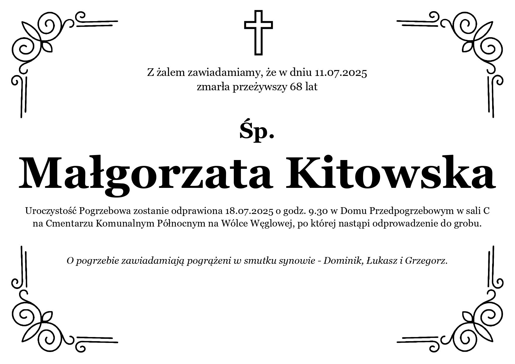 Przegrała walkę z nowotworem. Rodzina właśnie przekazała szczegóły pogrzebu
