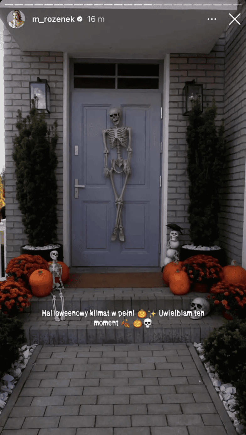 Halloween 2025. Pojedynek na dekoracje. Rozenek ma konkurentkę! Obie wydały fortunę!