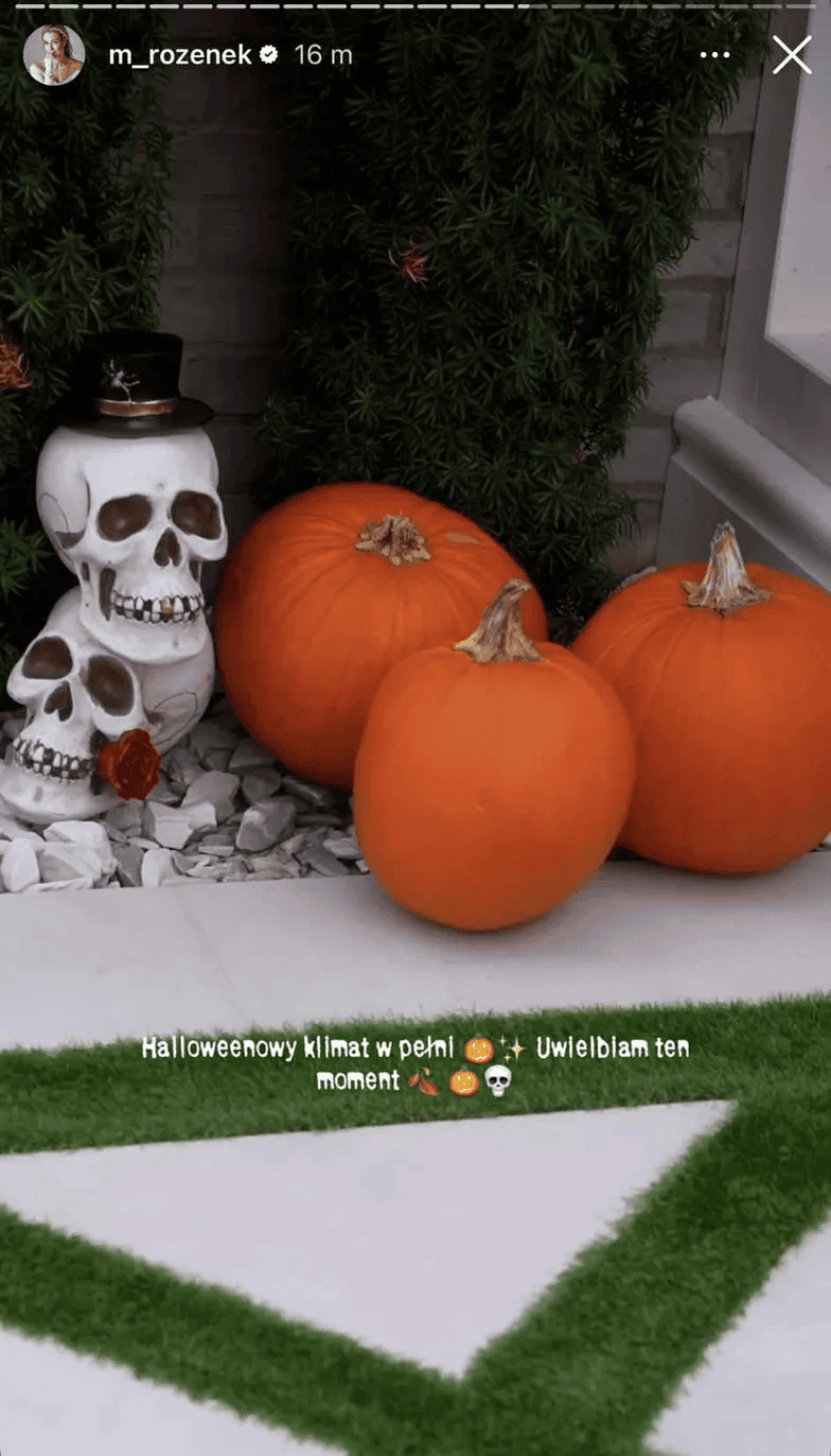 Halloween 2025. Pojedynek na dekoracje. Rozenek ma konkurentkę! Obie wydały fortunę!