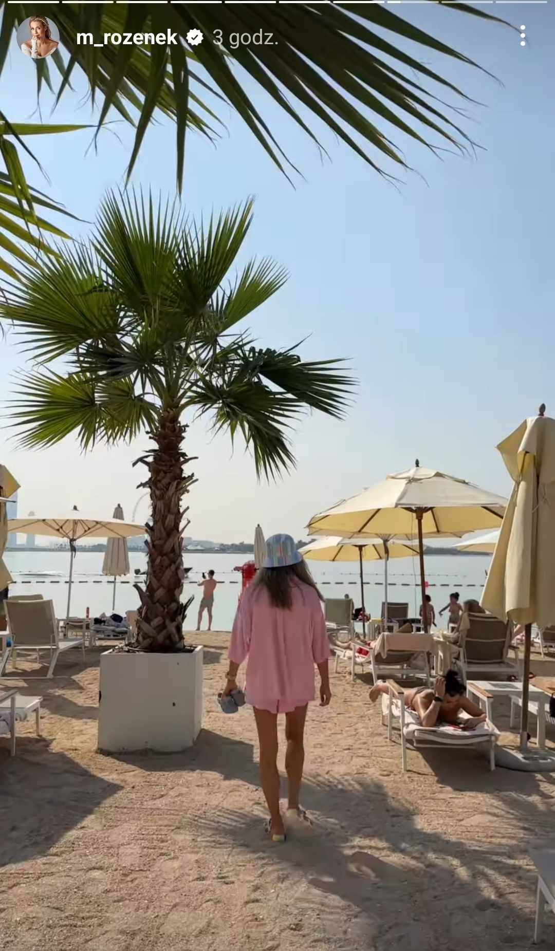 Małgorzata Rozenek w Dubaju, fot. Instagram