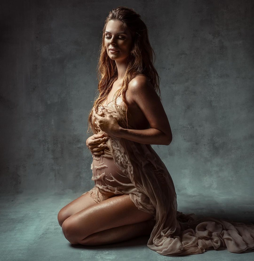 Małgorzata Tomaszewska, sesja ciążowa, fot. Instagram