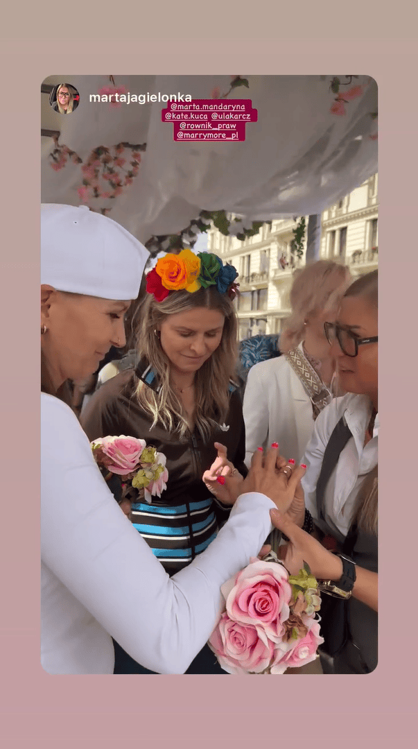 Ślub na Paradzie Równości. Ludzie nie wierzą w to, co zrobiła Mandaryna. Jest wideo