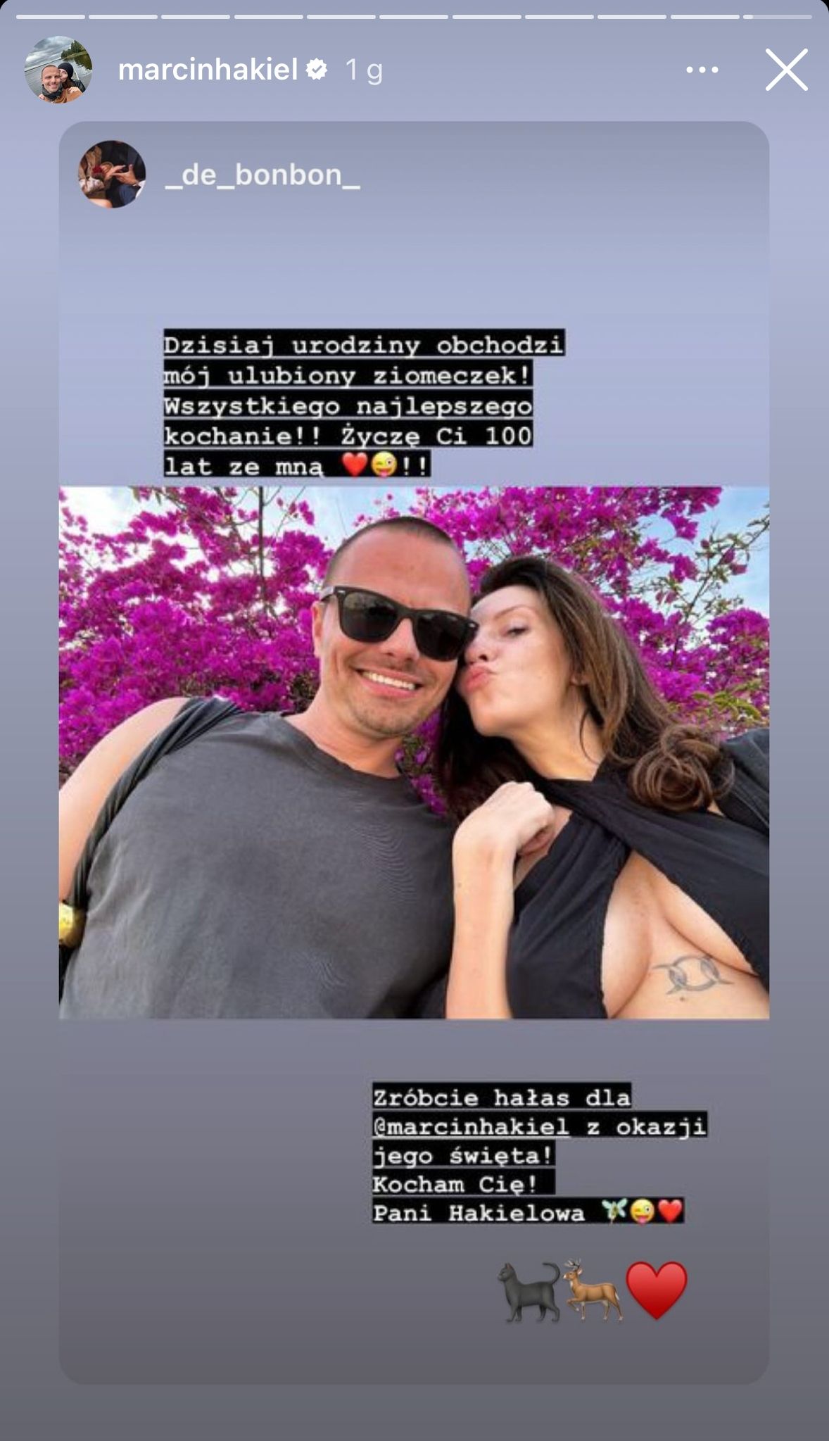 Marcin Hakiel i Dominika