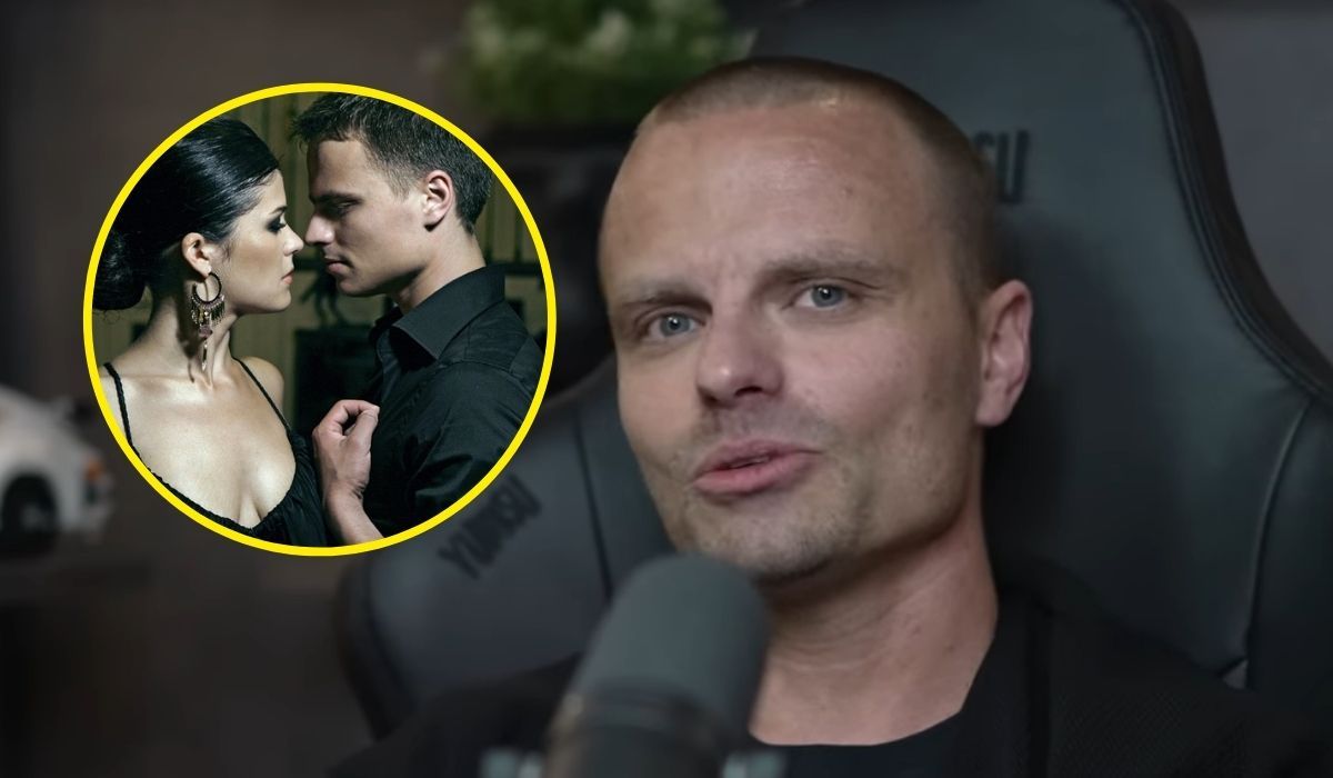 Marcin Hakiel przed Kasią Cichopek był w związku ze znaną gwiazdą, fot. Youtube/zurnalistapl, Instagram/marcinhakiel