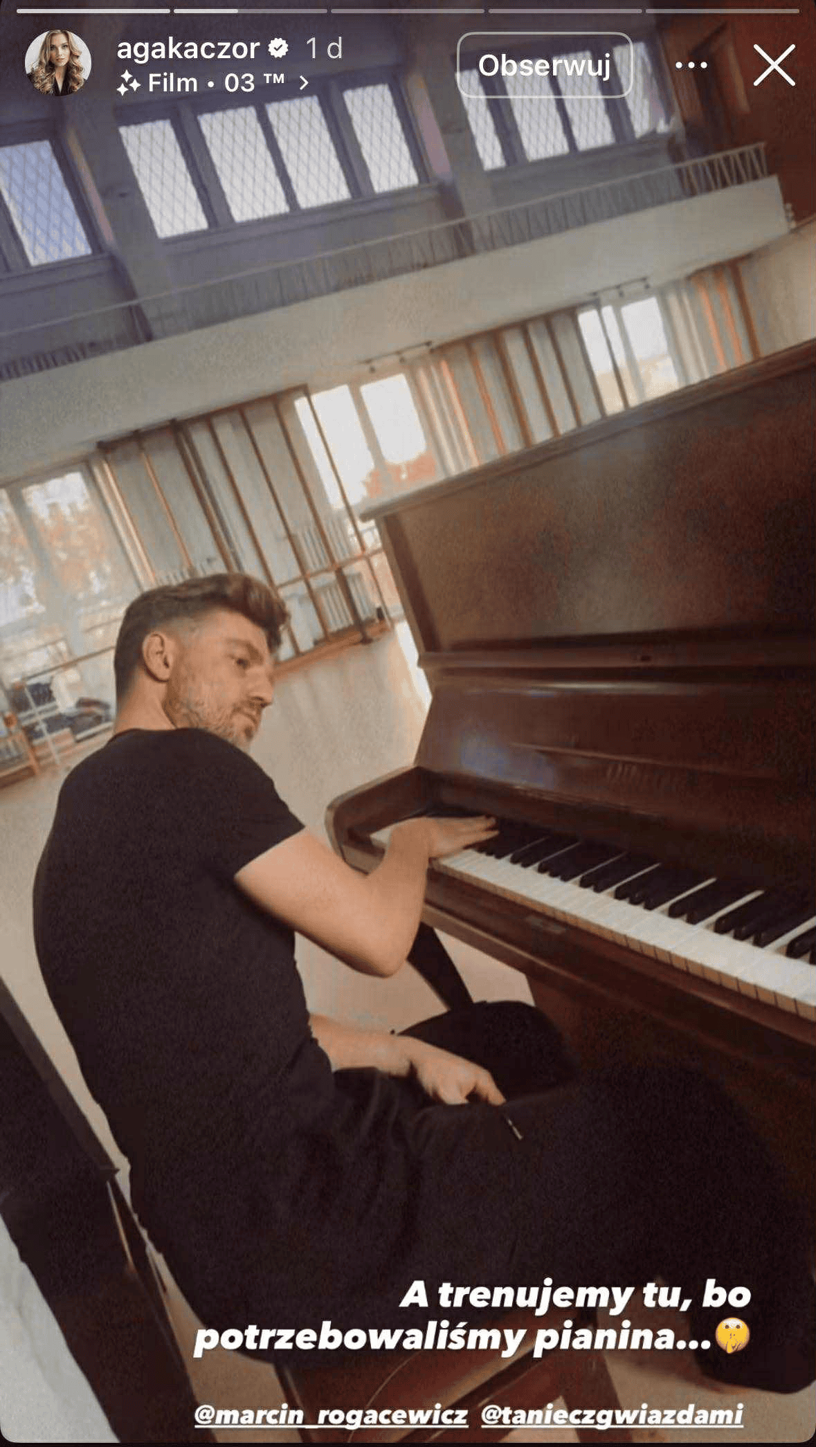 Marcin Rogacewicz, fot. Instagram