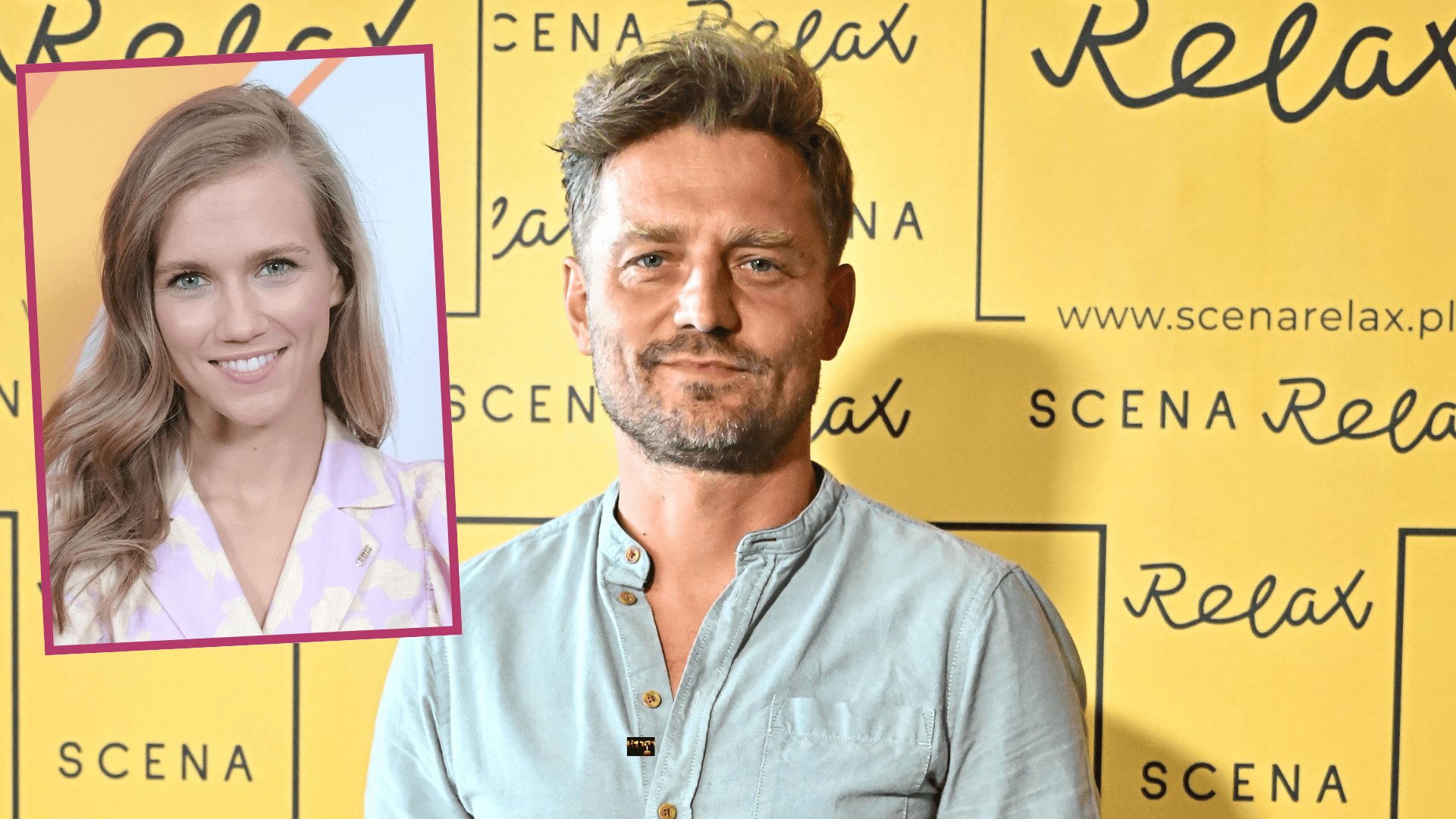 Marcin Rogacewicz i Agnieszka Kaczorowska