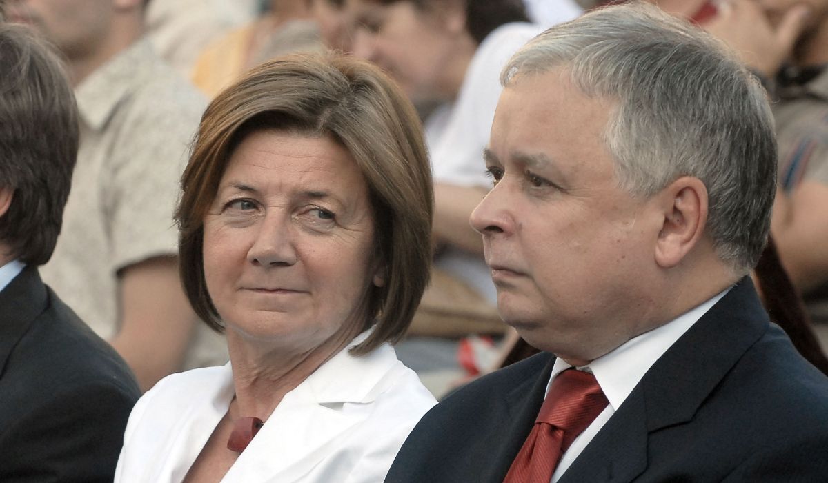 Maria Kaczyńska i Lech Kaczyński