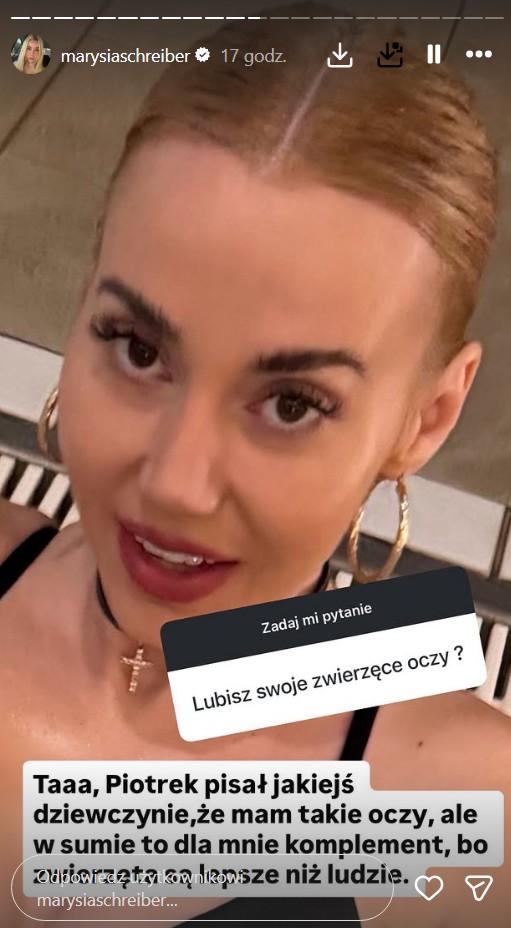 Marianna Schreiber uderza w byłego partnera "Czasem to już nie ma sensu"