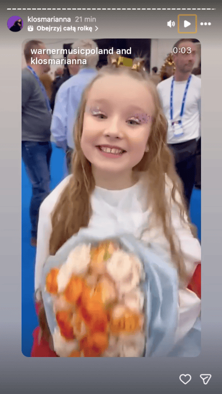 Marianna Kłos na 8. miejscu Eurowizji Junior. Wiemy, co zrobiła tuż po występie