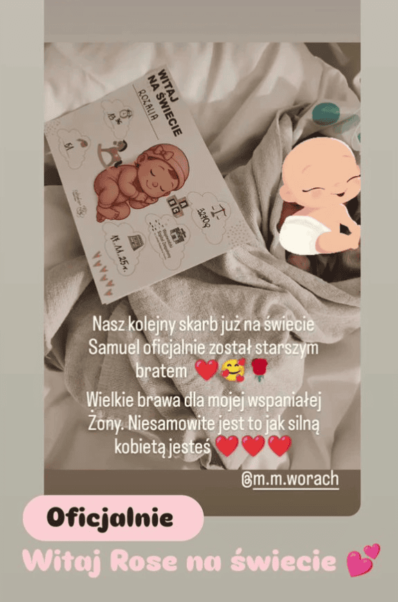 Gwiazda TVN urodziła. Takie imię wybrała dla dziecka