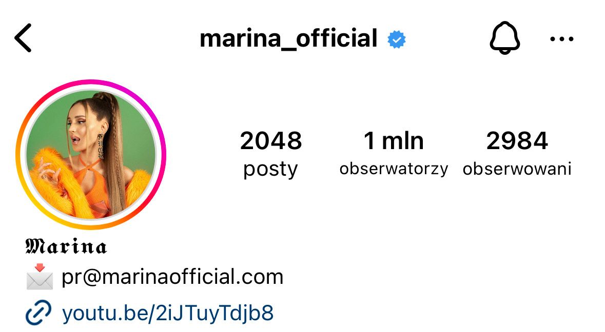 Marina Łuczenko-Szczęsna w ciąży, milion na Instagramie, nowy film