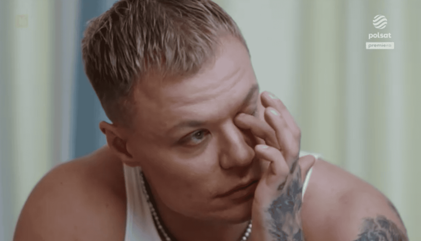 Mariusz Ząbkowski płacze w Dream Show, fot. Polsat