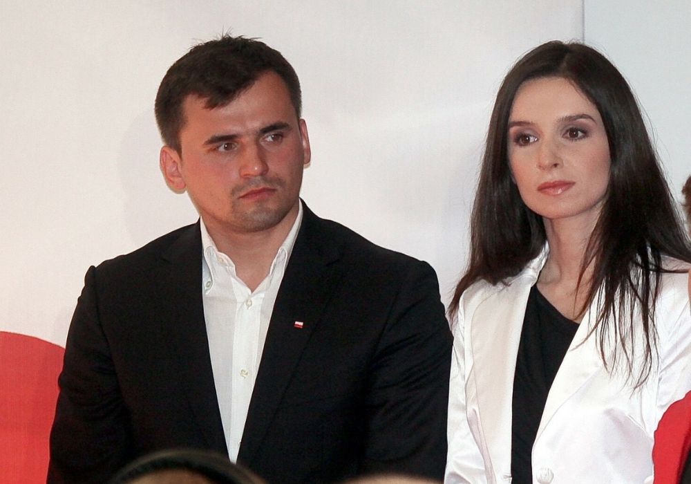 Marta Kaczyńska z mężem Marcinem Dubienieckim