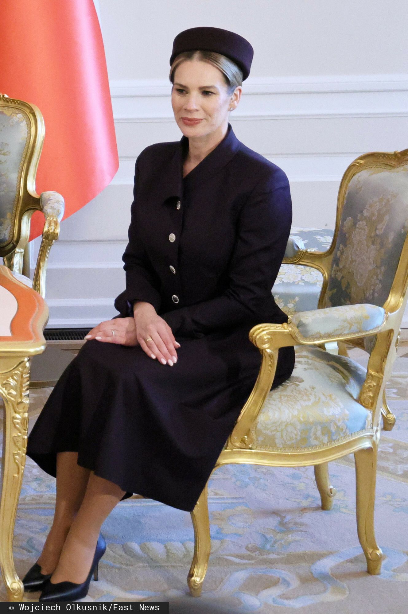 Nawrocka ubrała to na spotkanie z królem i królową Szwecji. Jedno natychmiast rzuca się w oczy