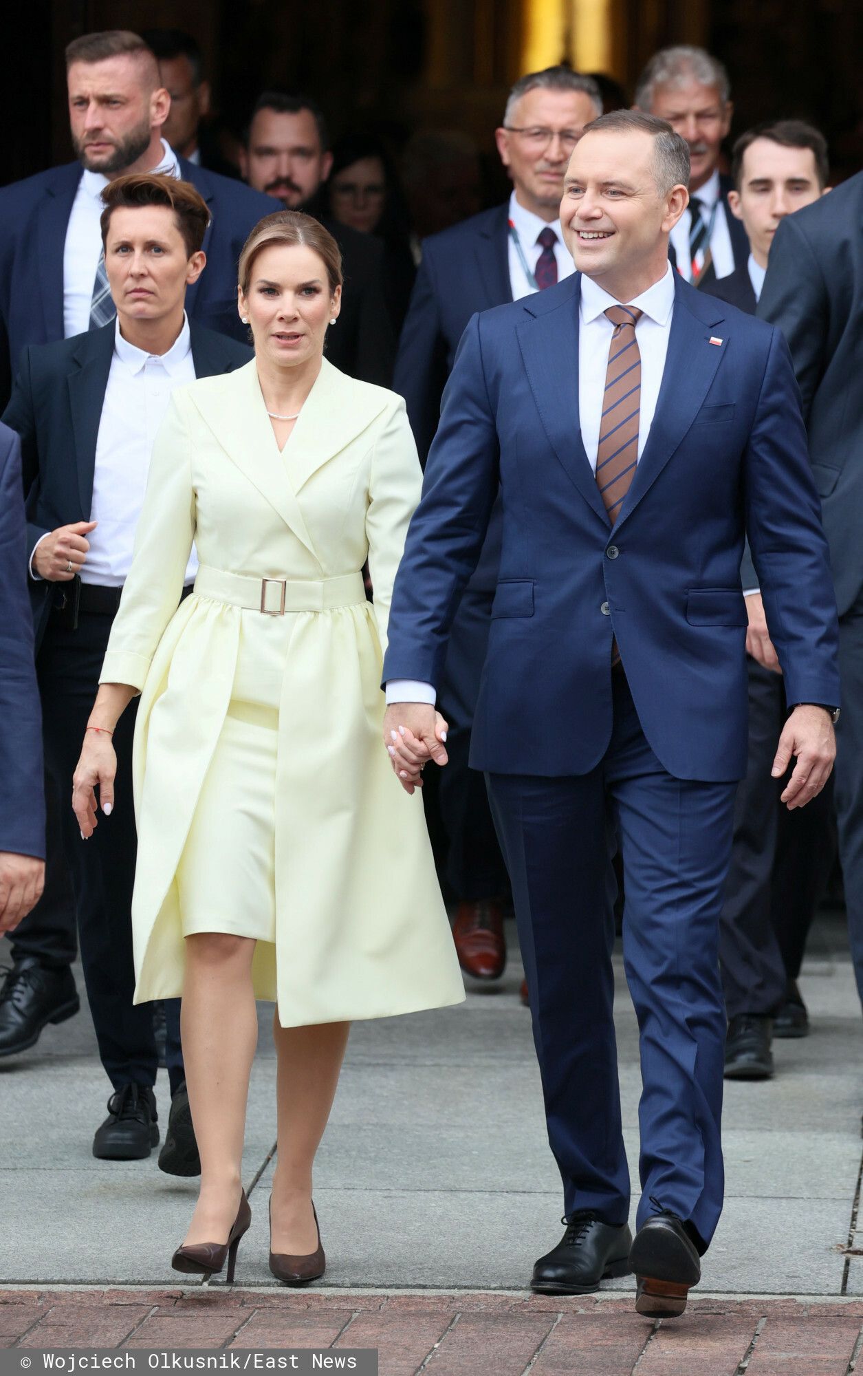  Izabela Janachowska ubiera Martę Nawrocką. Projektantka ujawniła jej wyjątkowy sekret