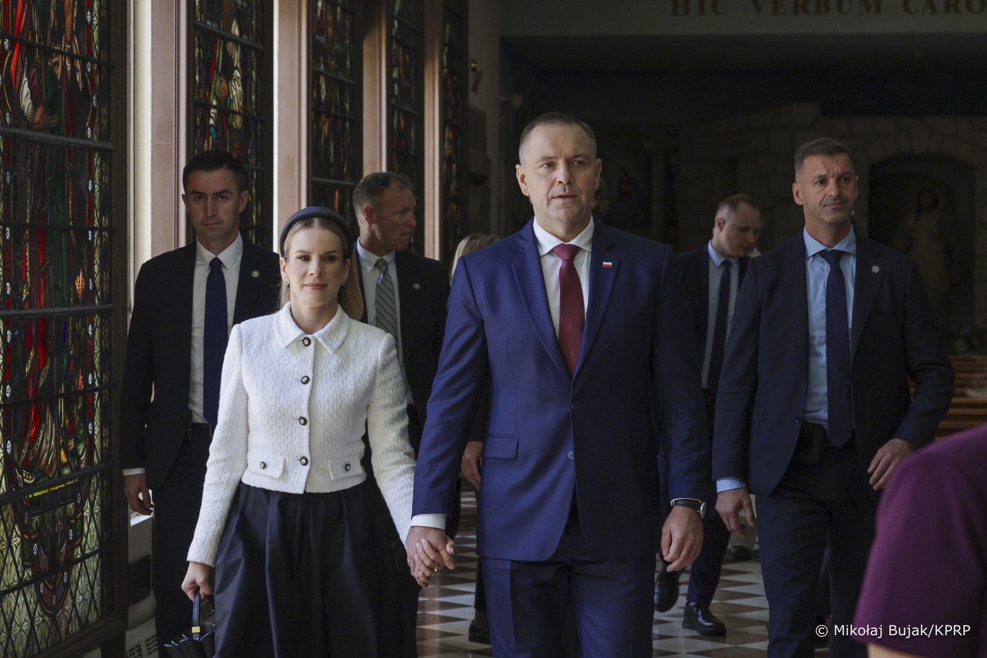 Marta Nawrocka olśniła w USA. Wszyscy patrzyli na jej buty. Naprawdę je włożyła