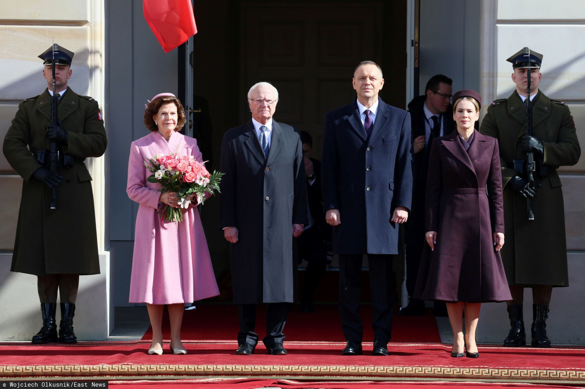 Nawrocka ubrała to na spotkanie z królem i królową Szwecji. Jedno natychmiast rzuca się w oczy