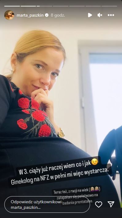 Marta Paszkin z programu „Rolnik szuka żony” usłyszała od lekarza niepokojące wieści, fot. Instagram marta_paszkin.JPG