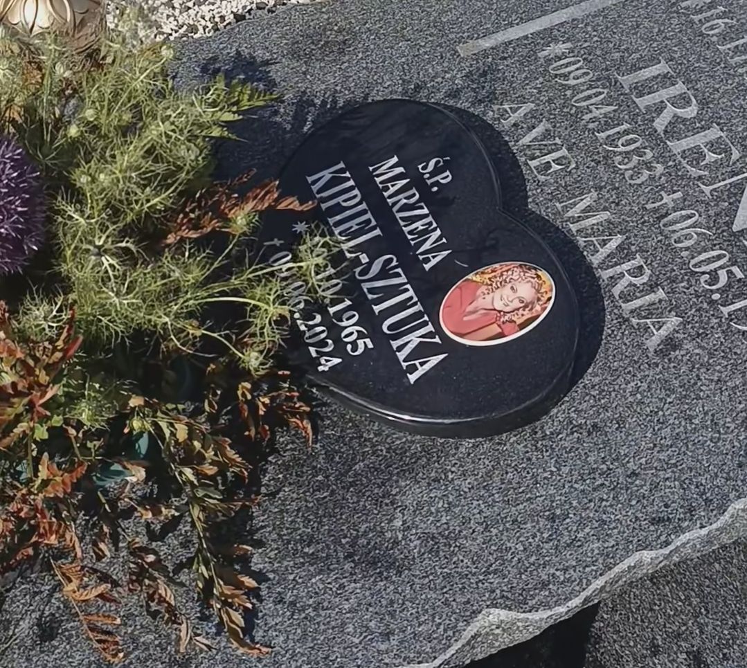 Tak dwa lata po śmierci wygląda grób Marzeny Kipiel-Sztuki. Widok jest poruszający
