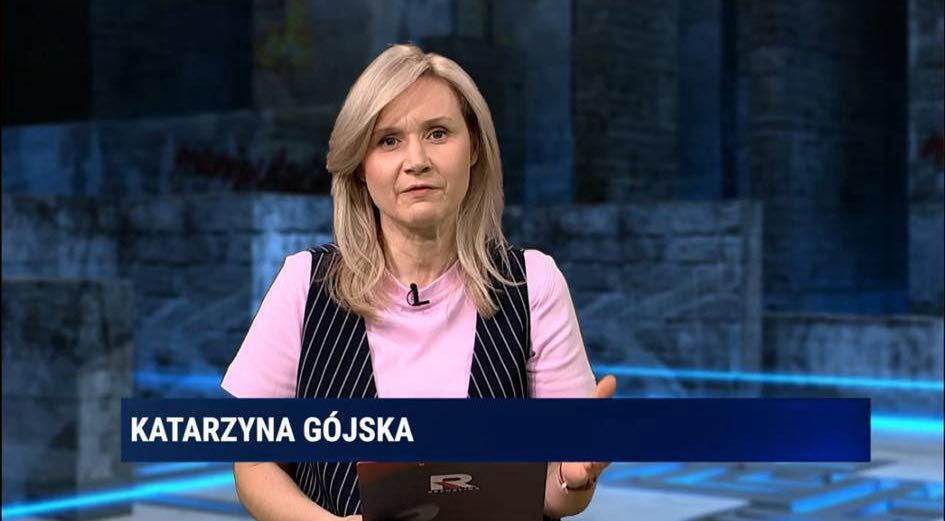 Materiał o Dagmarze Kaźmierskiej w TV Republika., fot. TV Republika