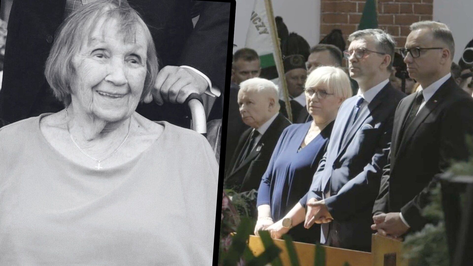 Kaczyński i Duda na pogrzebie Jadwigi Morawieckiej. Szokujące, gdzie ich posadzili