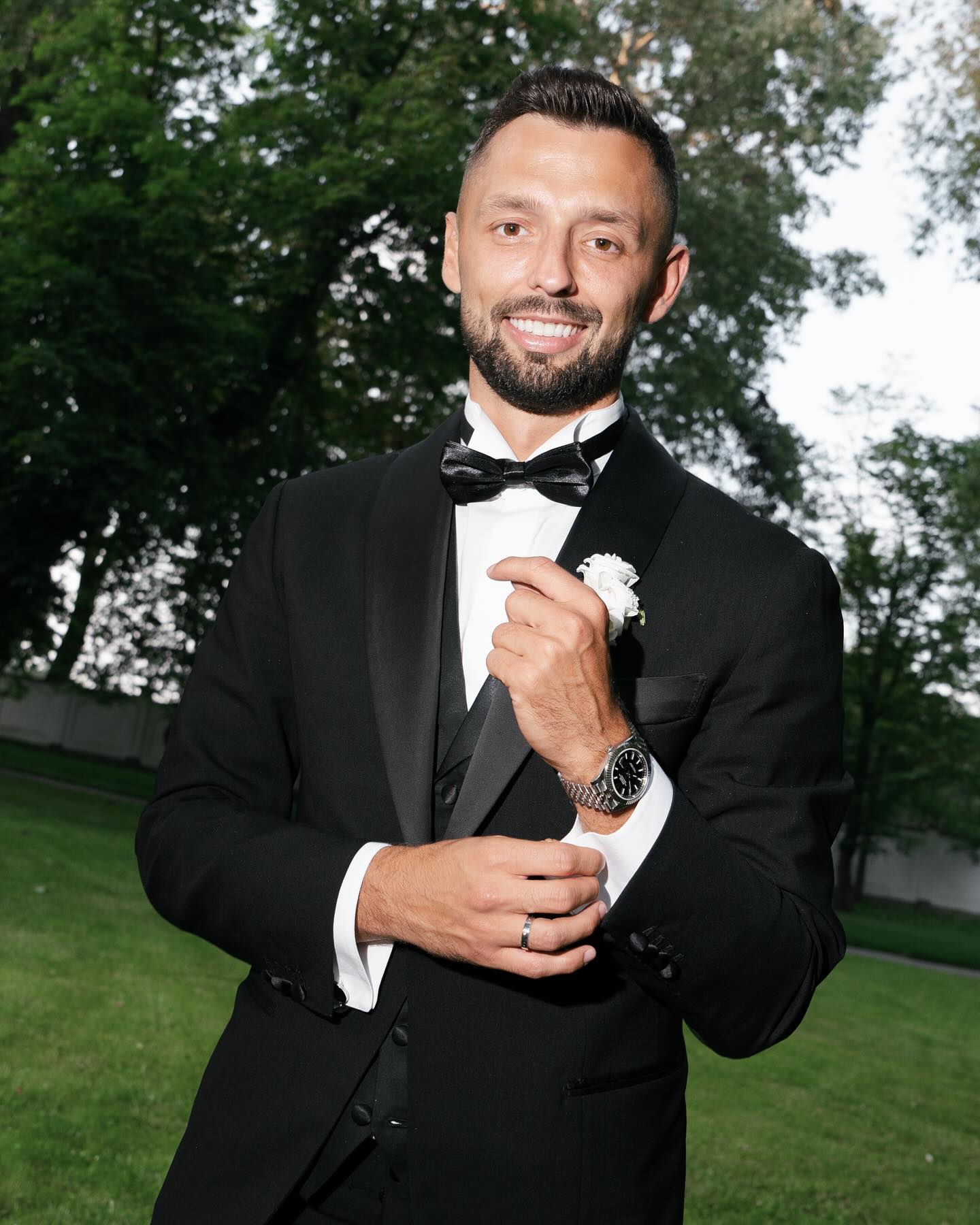 Piłkarz reprezentacji Polski wziął ślub. Piękne zdjęcia trafiły do sieci