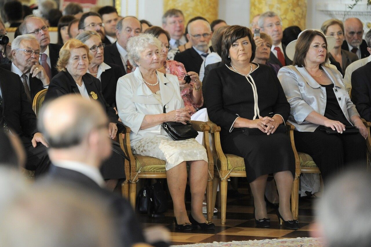 Matka i żona Bronisława Komorowskiego, fot. KAPiF