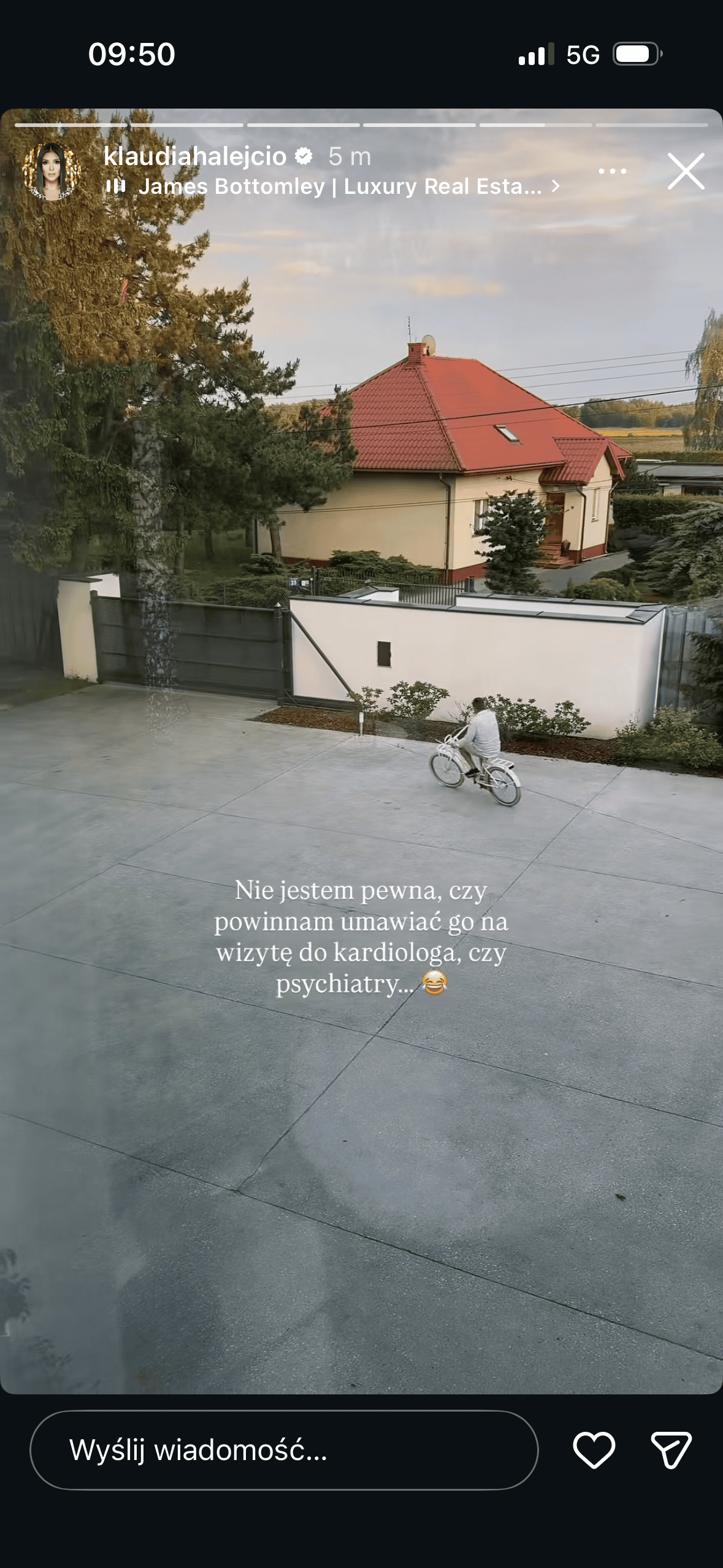 Narzeczony Klaudii Halejcio po wyjściu ze szpitala tak się zachował. Video jest już hitem sieci