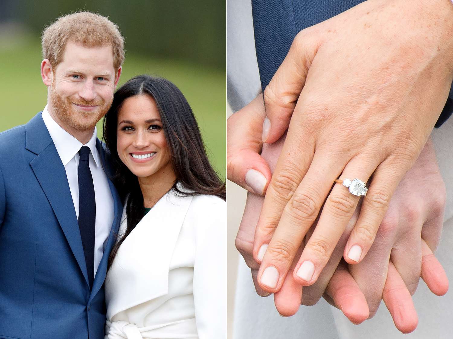 Meghan Markle i księżę Harry – pierścionek zaręczynowy po księżnej Dianie, fot. EastNews