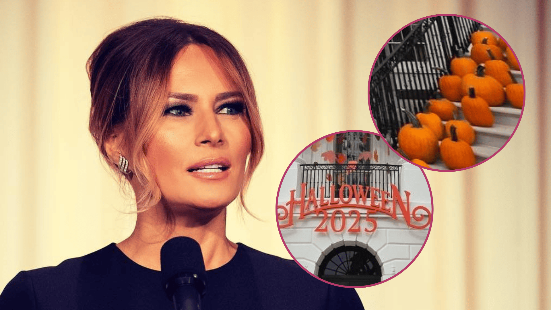 Melania Trump udekorowała Biały Dom na Halloween. Dla wielu wielkie rozczarowanie!