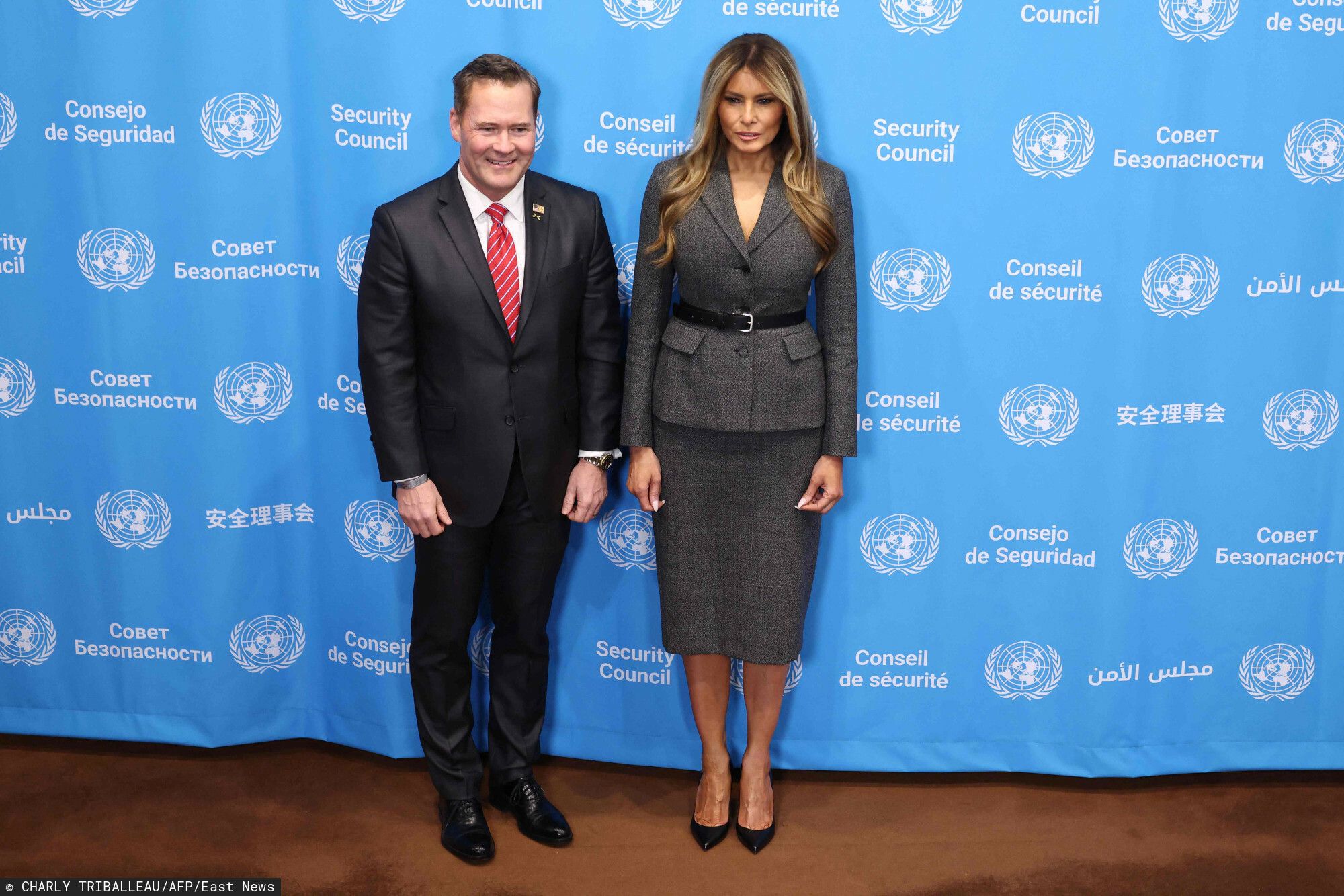Zjawiskowa Melania Trump na Radzie Bezpieczeństwa ONZ? Uwadze stylistki nie umknął jeden mankament
