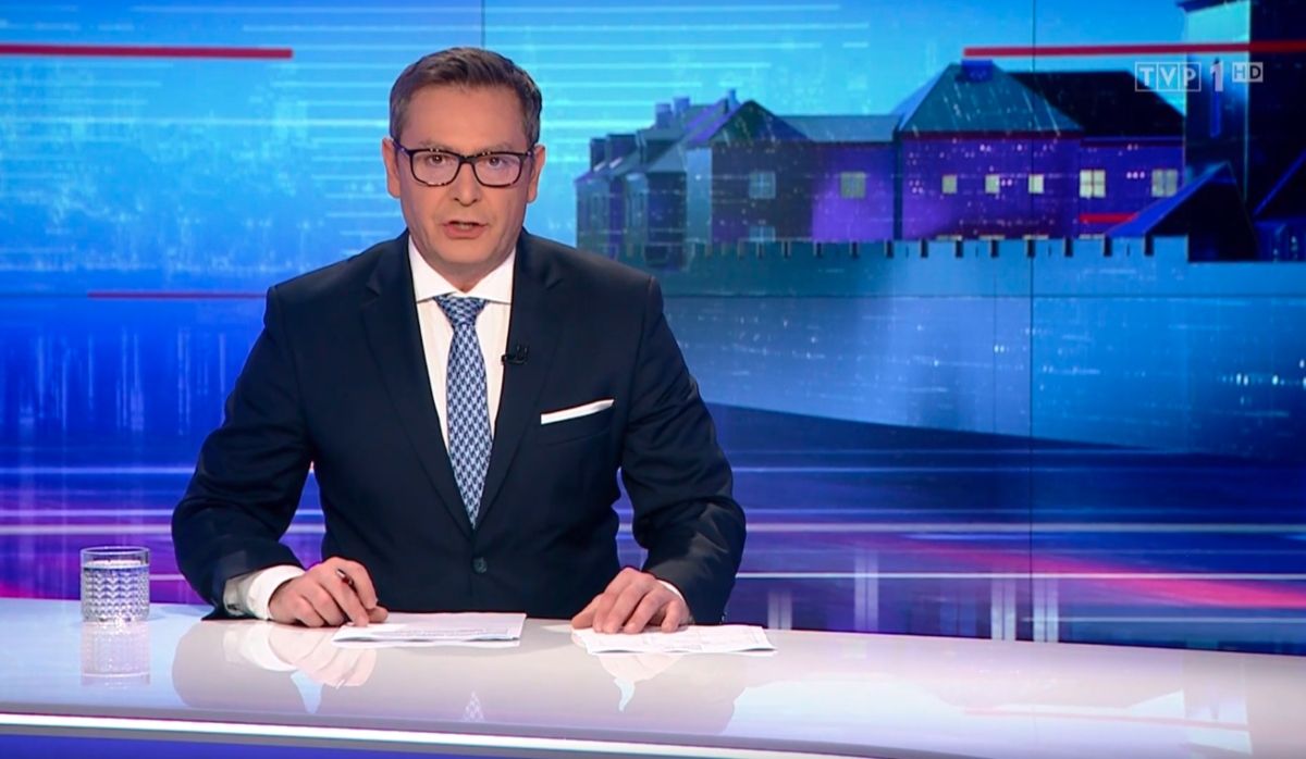 Michał Adamczyk "Wiadomości" TVP