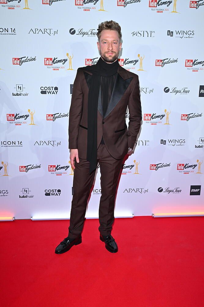 Michał Danilczuk na Telekamerach Tele Tygodnia 2025, fot. KAPiF