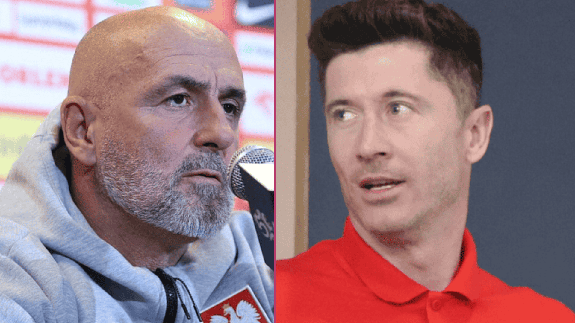Michał Probierz, Robert Lewandowski