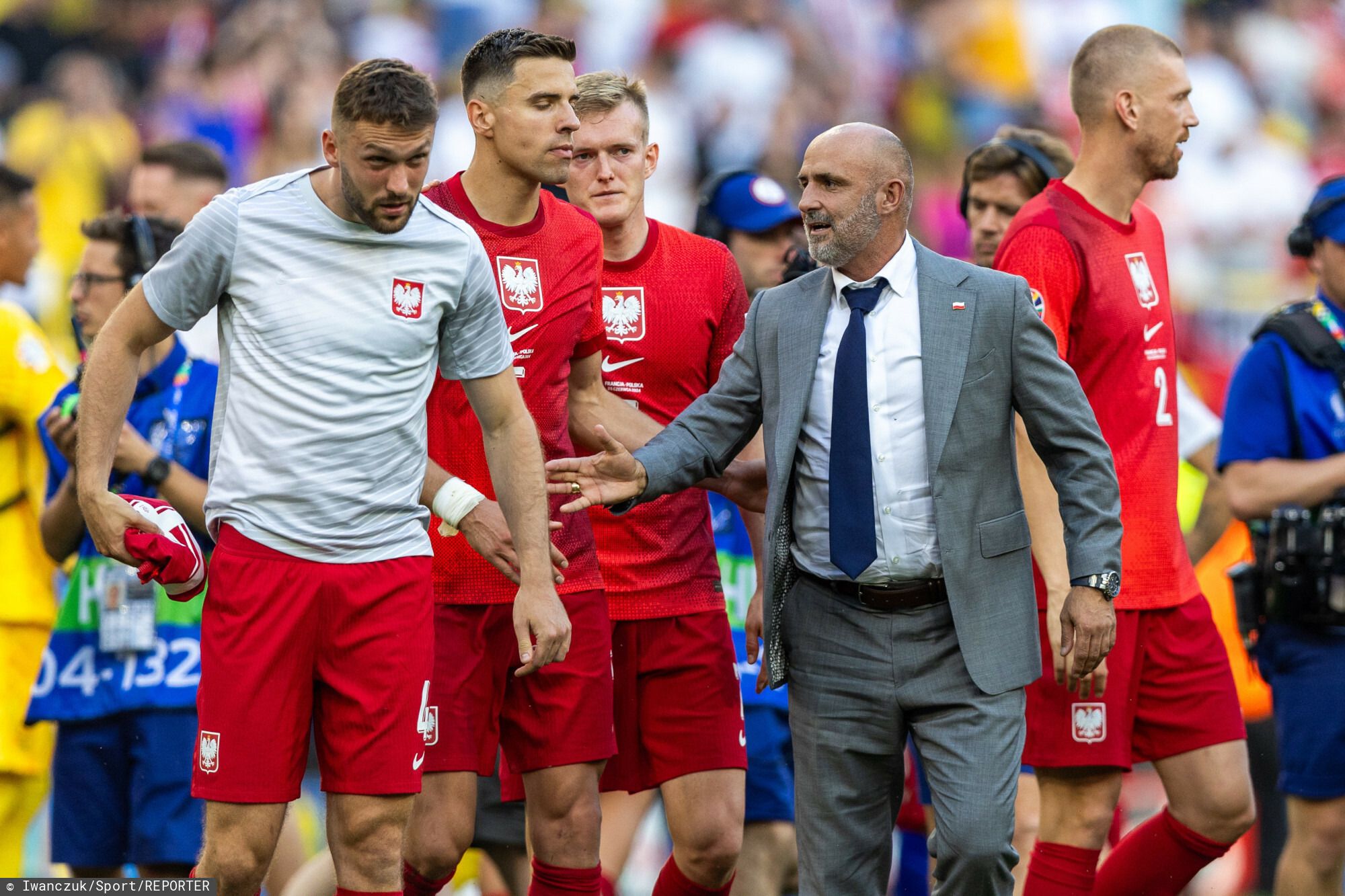 Michał Probierz na Euro 2024, fot. East News