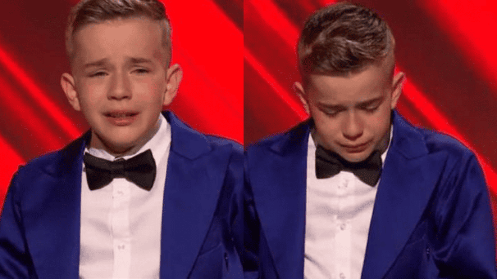Trwa burza po "Mam Talent". Chłopiec zalał się łzami, internauci biją na alarm