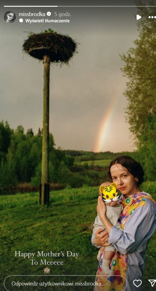 Monika Brodka pokazała dziecko. Tak świętuje swój pierwszy Dzień Matki