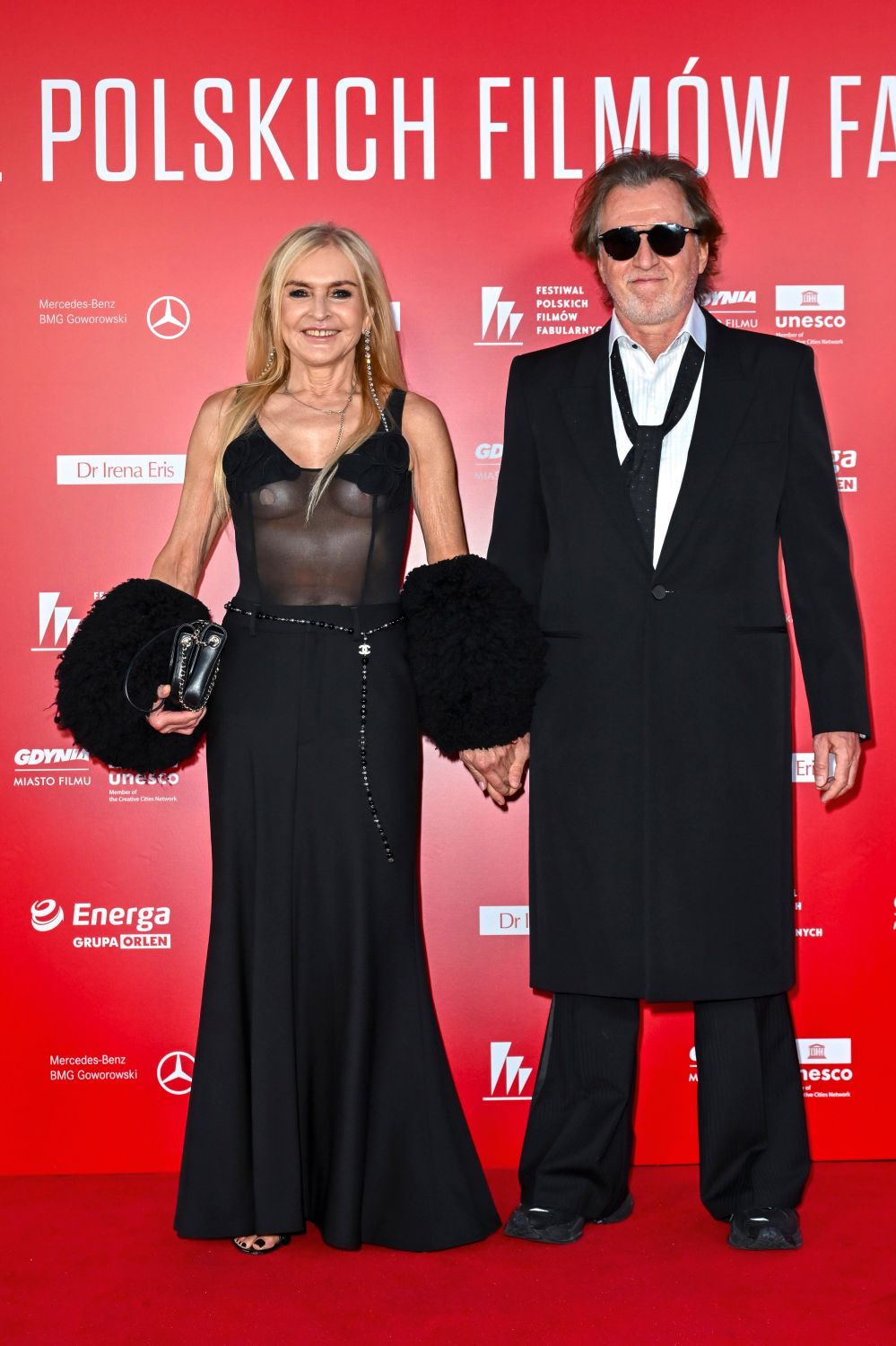 Gwiazdy na zakończeniu festiwalu w Gdyni. Kożuchowska, Olejnik, Więckiewicz, Figura