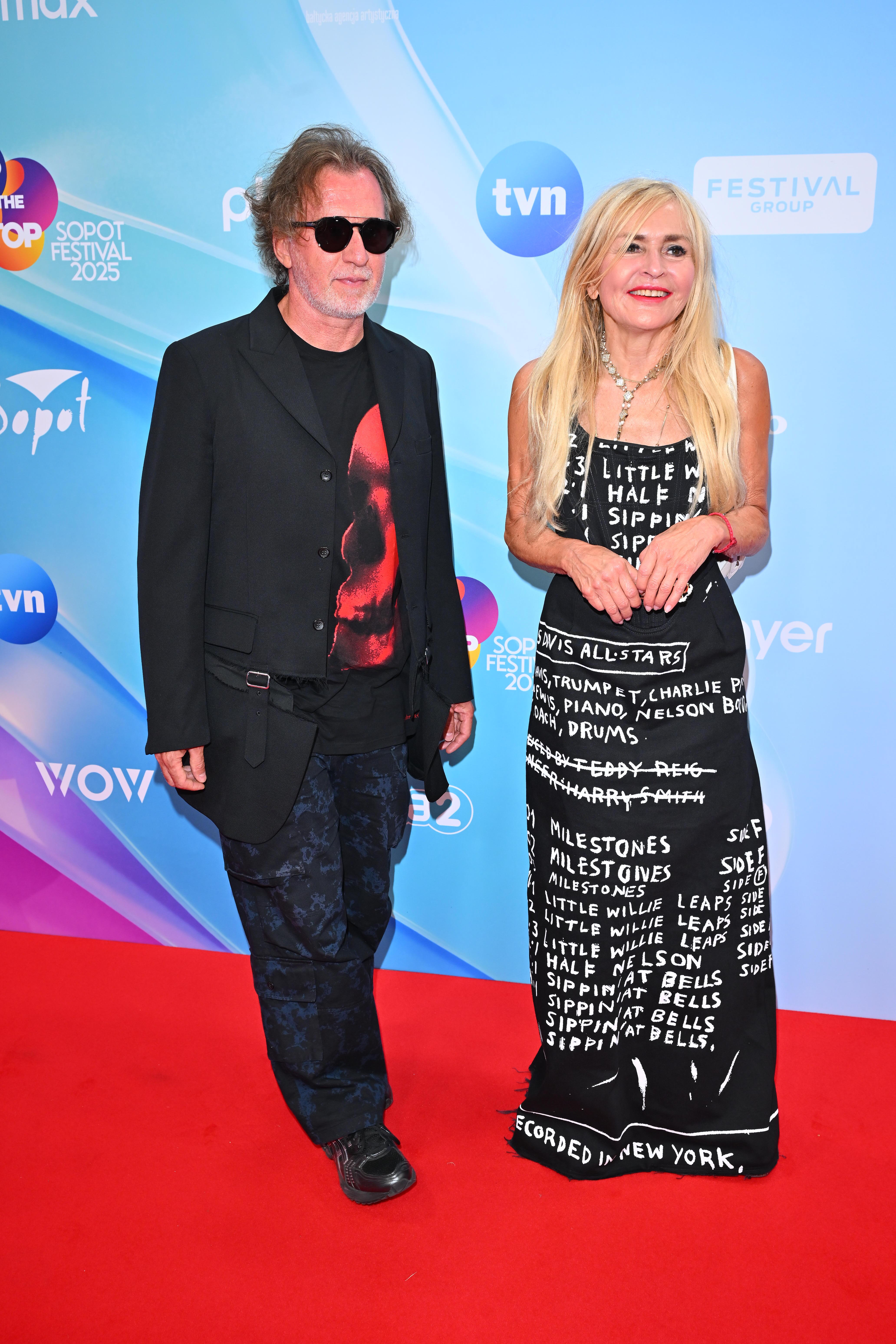 Top of the Top Sopot Festival 2025. Tak "wystroiła się" Monika Olejnik