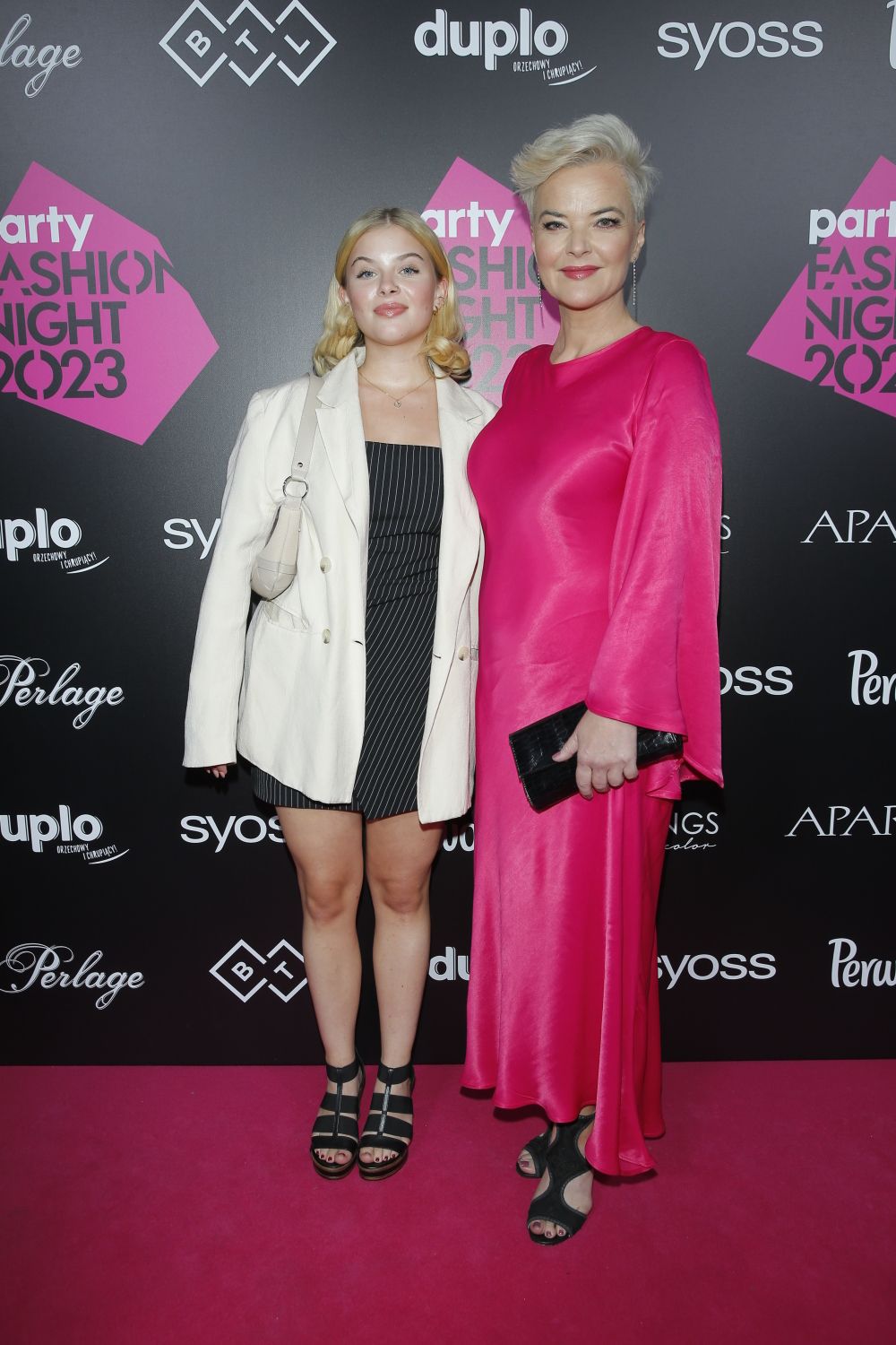Monika Richardson z córką Zofią Malcolm na Party Fashion Night 2023, fot. AKPA