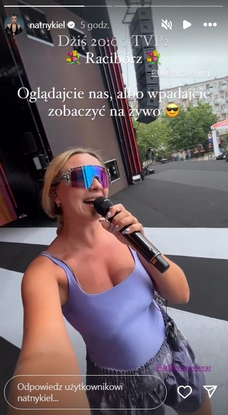 Natalia Nykiel, Lato z Radiem i TVP, koncert, problemy na próbie