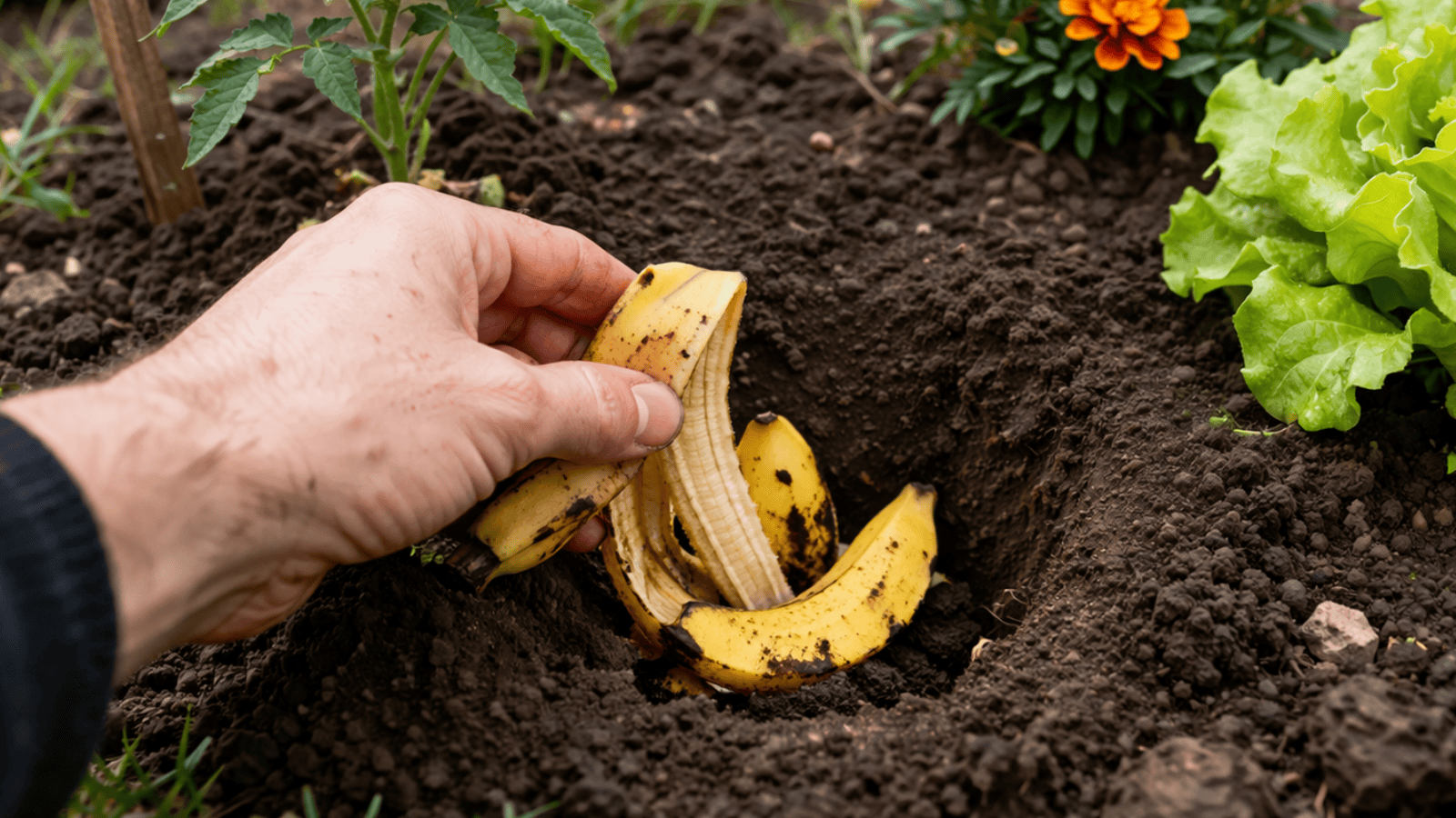 Zakop 5 bananów w ziemi na wiosnę. Rośliny będą rosły jak na drożdżach