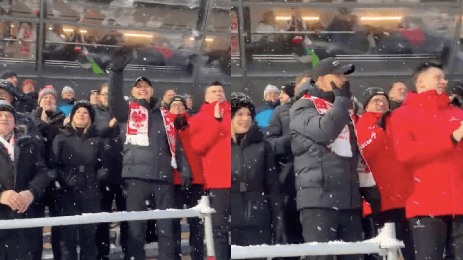 Tak Nawrocki potraktował kibiców w Zakopanem. Kamery uchwyciły wymowny gest