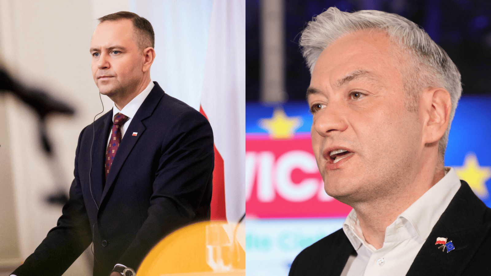 Karol Nawrocki, Robert Biedroń