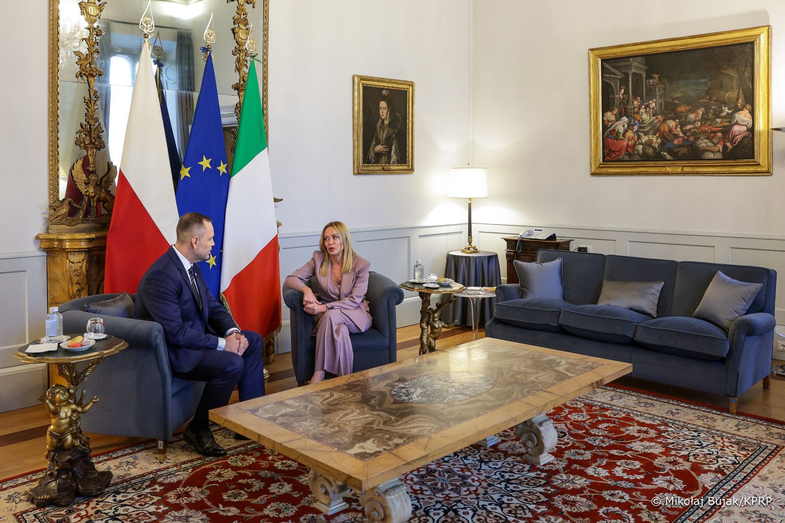 Karol Nawrocki, Giorgia Meloni