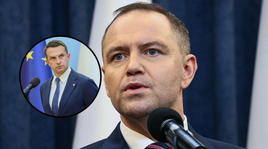 Nawrocki i rzecznik rządu