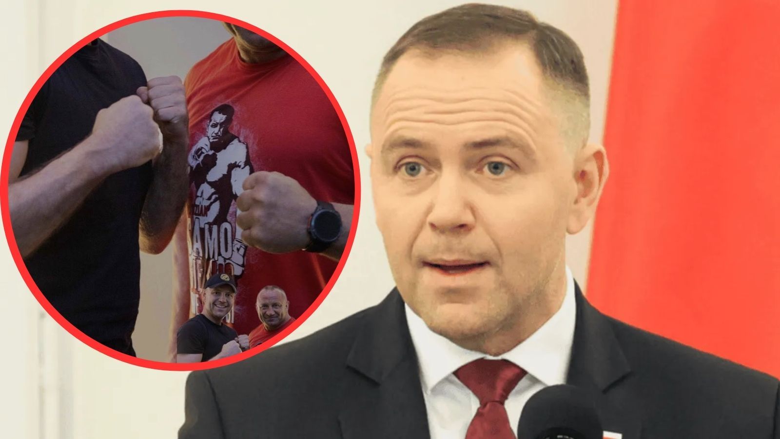 Karol Nawrocki, Mariusz Pudzianowski