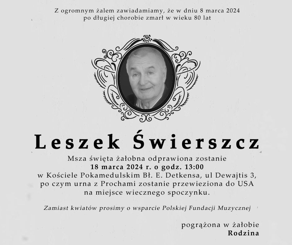 Nekrolog Leszka Świerszcza, for. Facebook Polska Fundacja Muzyczna.jpg