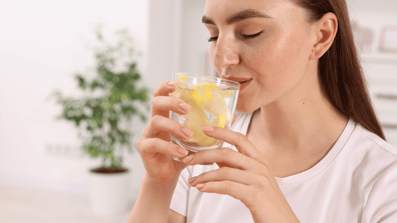 woda z cytryną – zdrowy napój dla wątroby